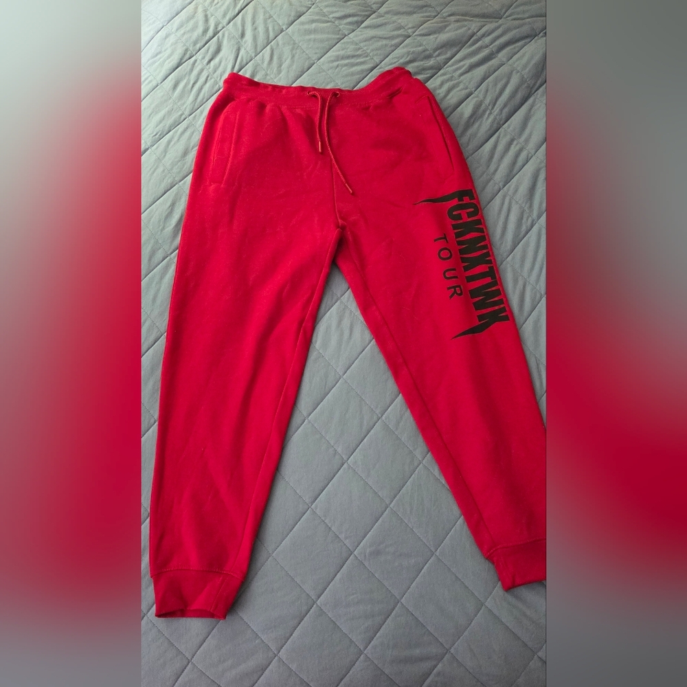 FCKNXTWK Red Tour Men's Pants